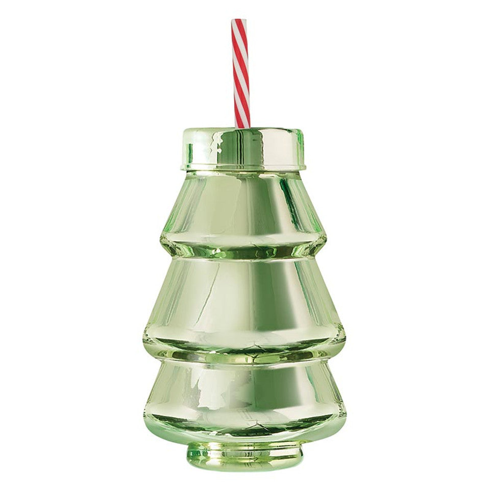 Mint Acrylic Tree Shaped Tumbler