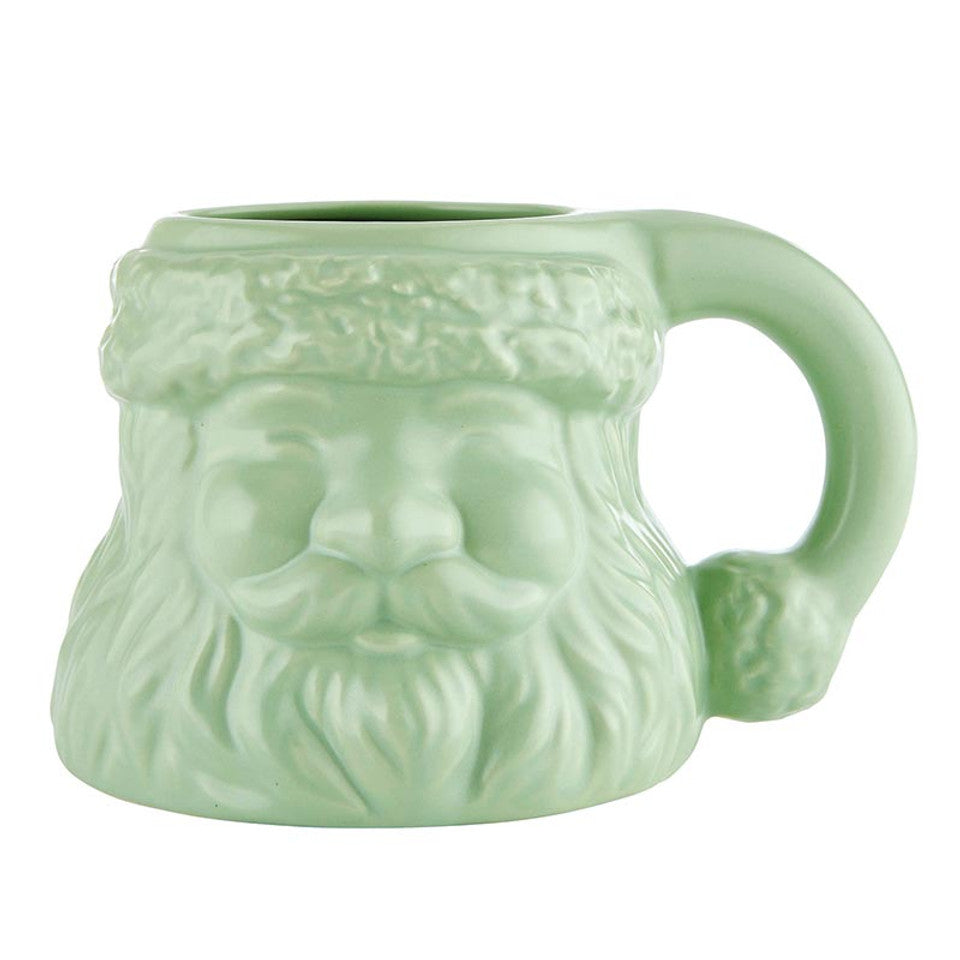 Mint Santa Shaped Mug