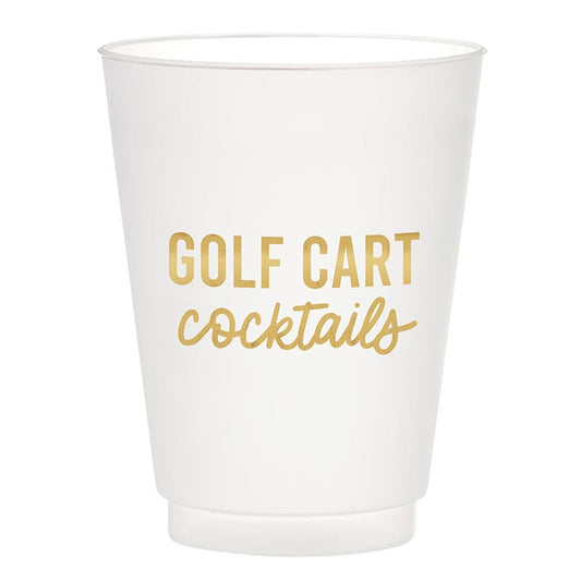 Golf Cart Cocktails Frost Cup