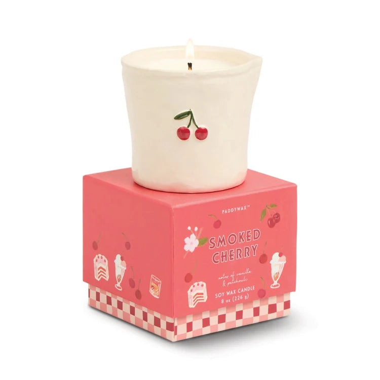 Paddywax Cherry 8 Oz Bistro Candle