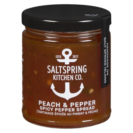 Saltspring Kitchen Co. Peach & Pepper Spread