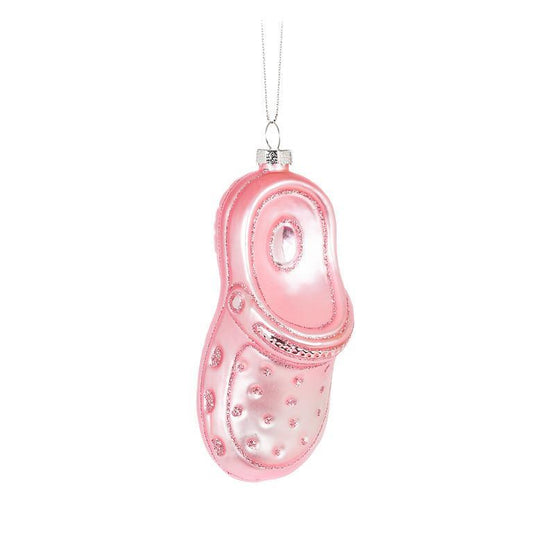 Pink Croc Ornament