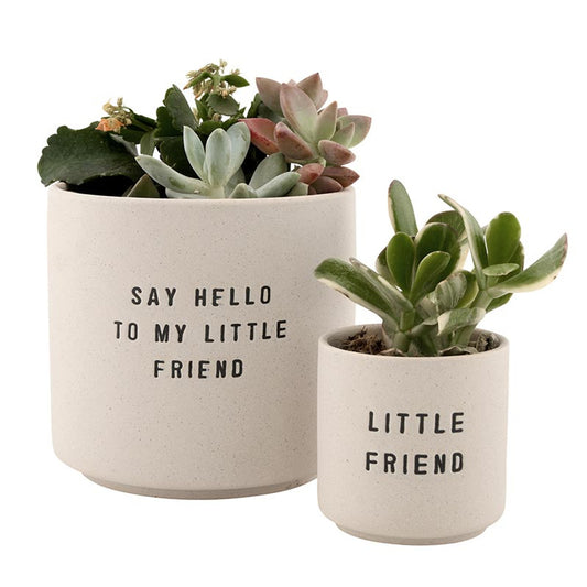 Ceramic Planting Pots - Set Of 2
