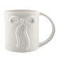 Ivory Bow Ceramic Mug