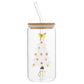 Joy Pink Tree Glass Tumbler