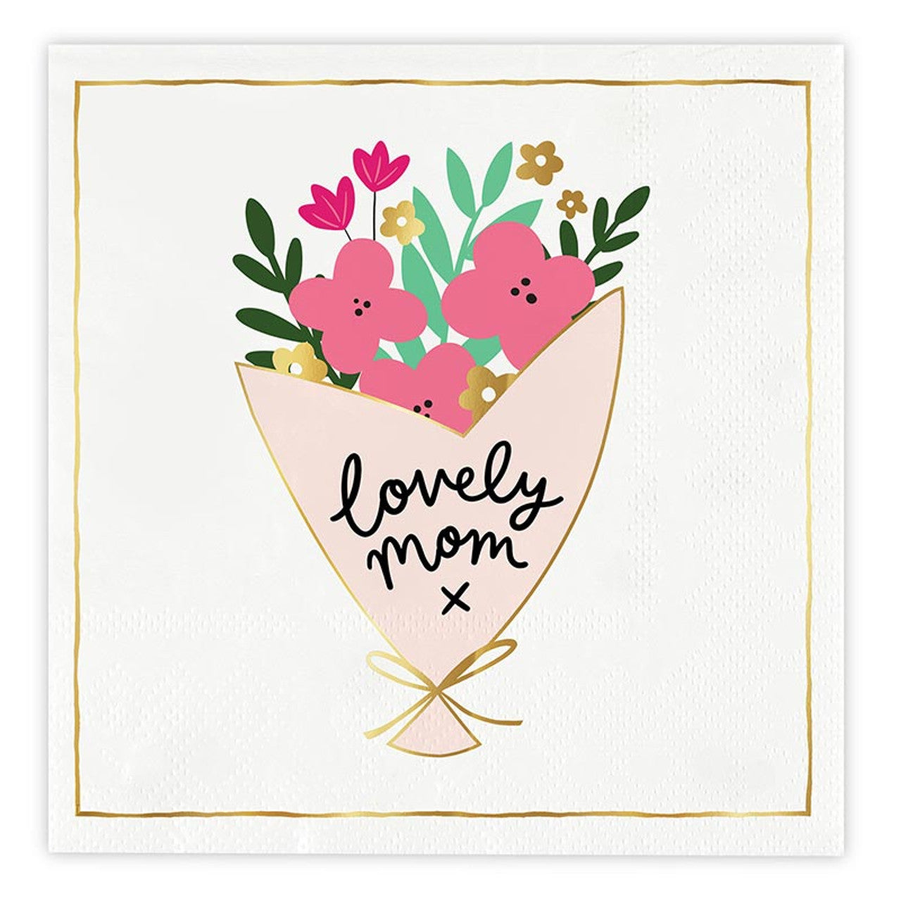 Lovely Mom Cocktail Napkins