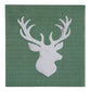 Silver Foil Deer Napkins