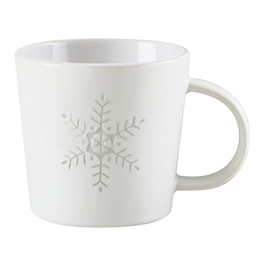 Snowflake Ceramic Mug