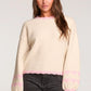 Saltwater Luxe Steevie Oatmeal Heather Sweater