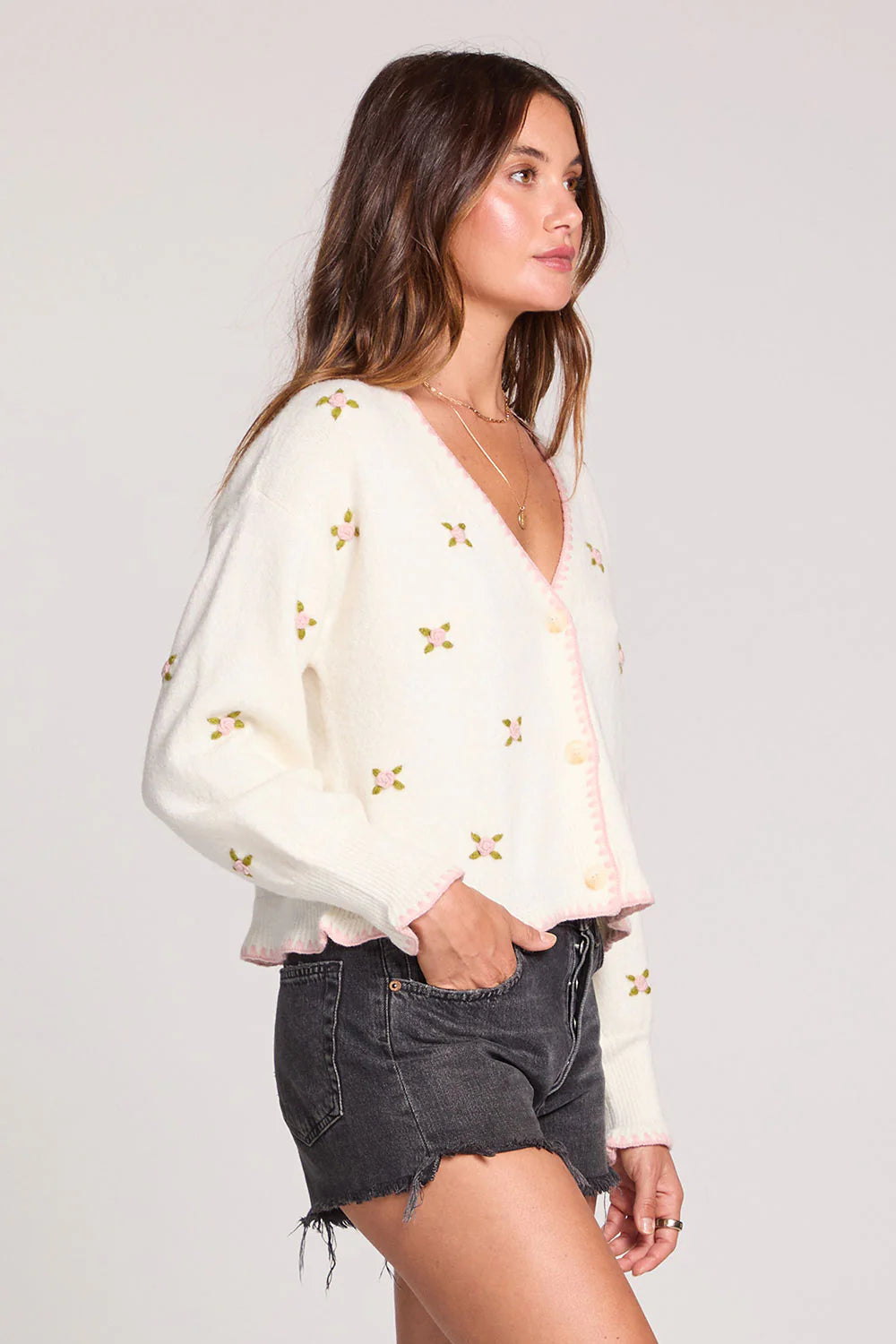 Saltwater Luxe Fiorra Cardigan Sweater