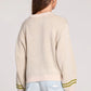 Saltwater Luxe Alderon Oatmeal Heather Sweater