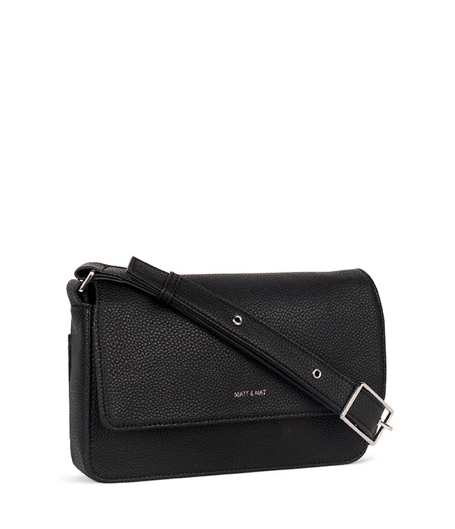 Matt & Nat Dak Crossbody Bag- Black