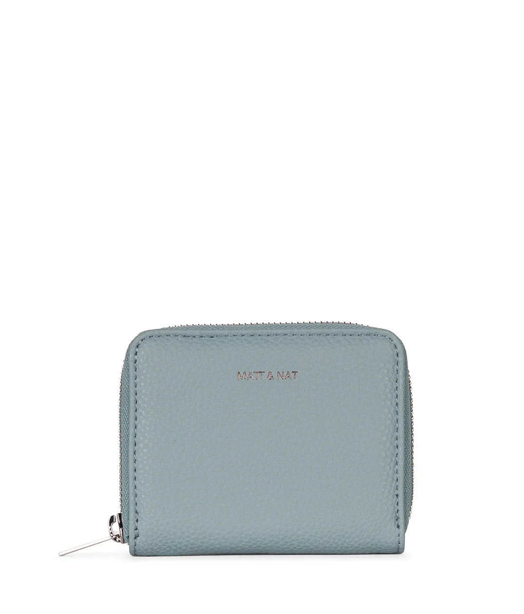 Matt & Nat Rue Small Zip Wallet- Aquamarine