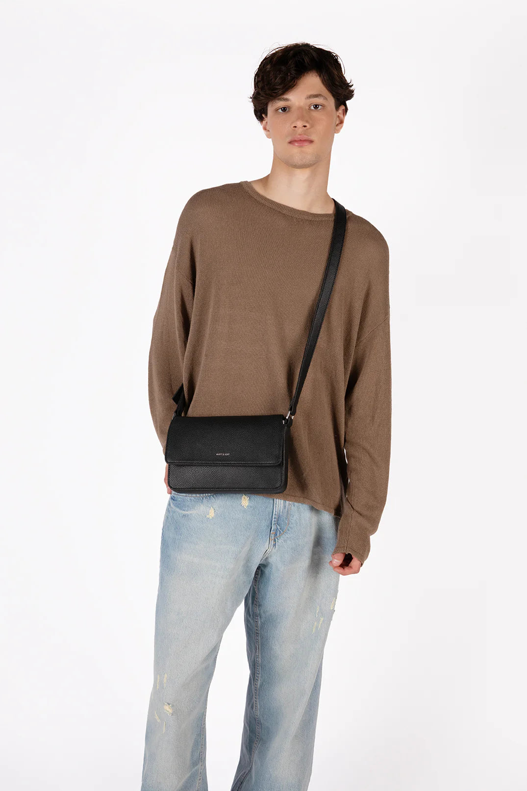 Matt & Nat Dak Crossbody Bag- Black