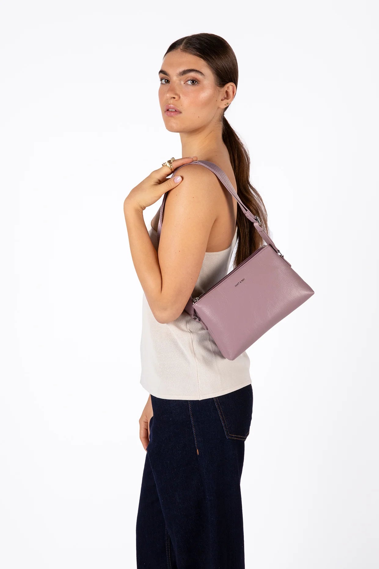 Matt & Nat Indie Crossbody Bag- Macaron