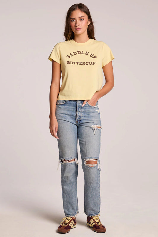 Chaser Saddle Up Buttercup Tee