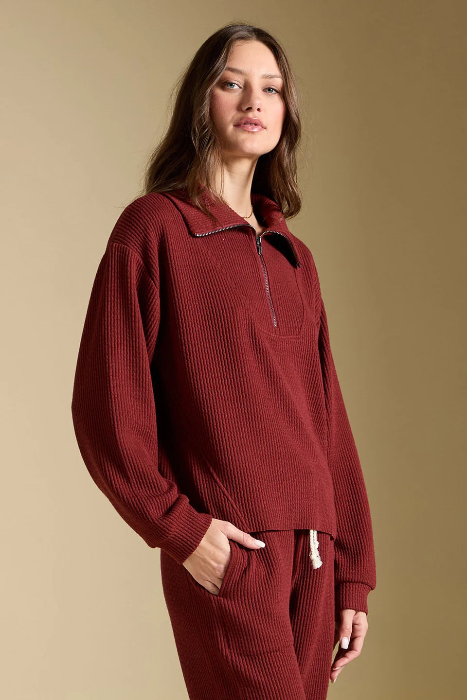 Saltwater Luxe Half Zip Pullover