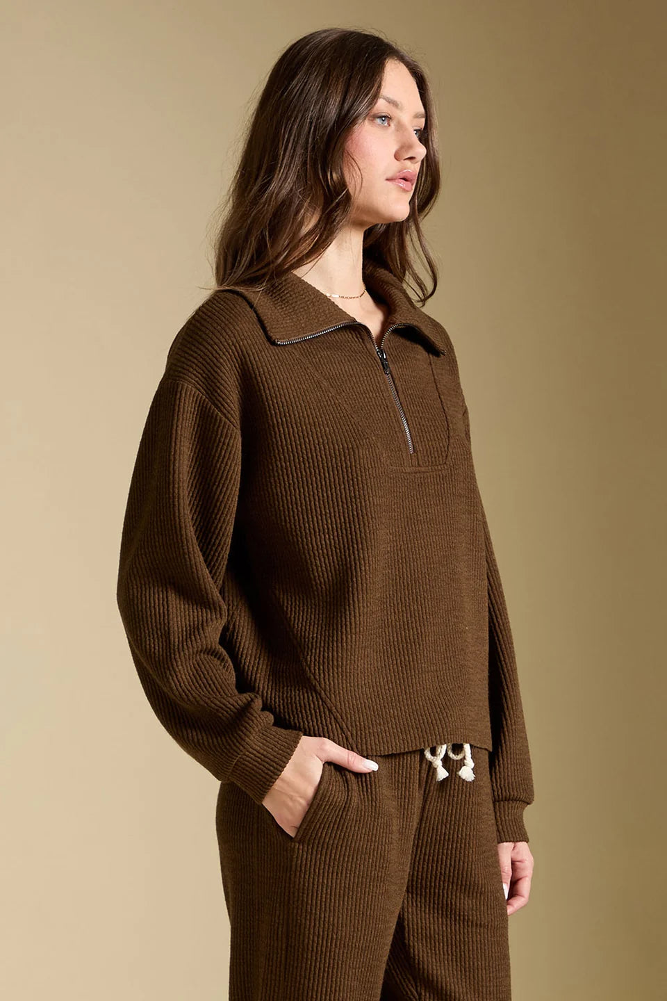 Saltwater Luxe Half Zip Pullover