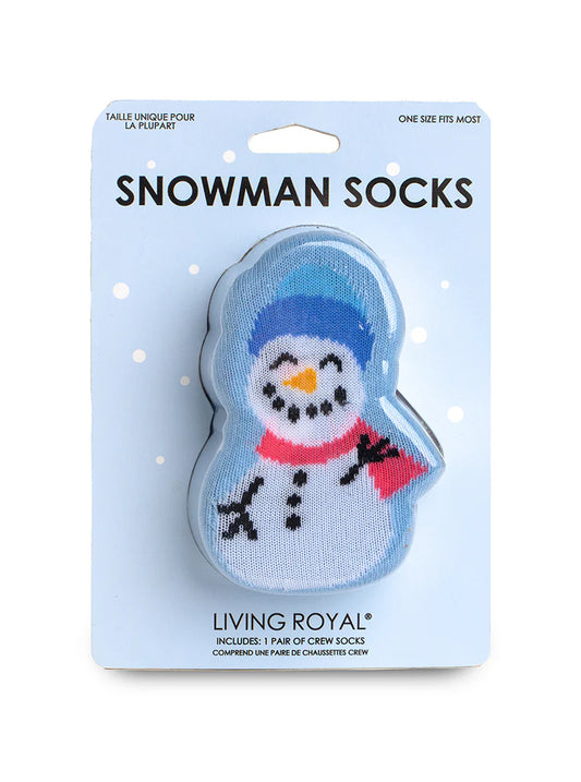 Living Royal Snowman 3D Socks