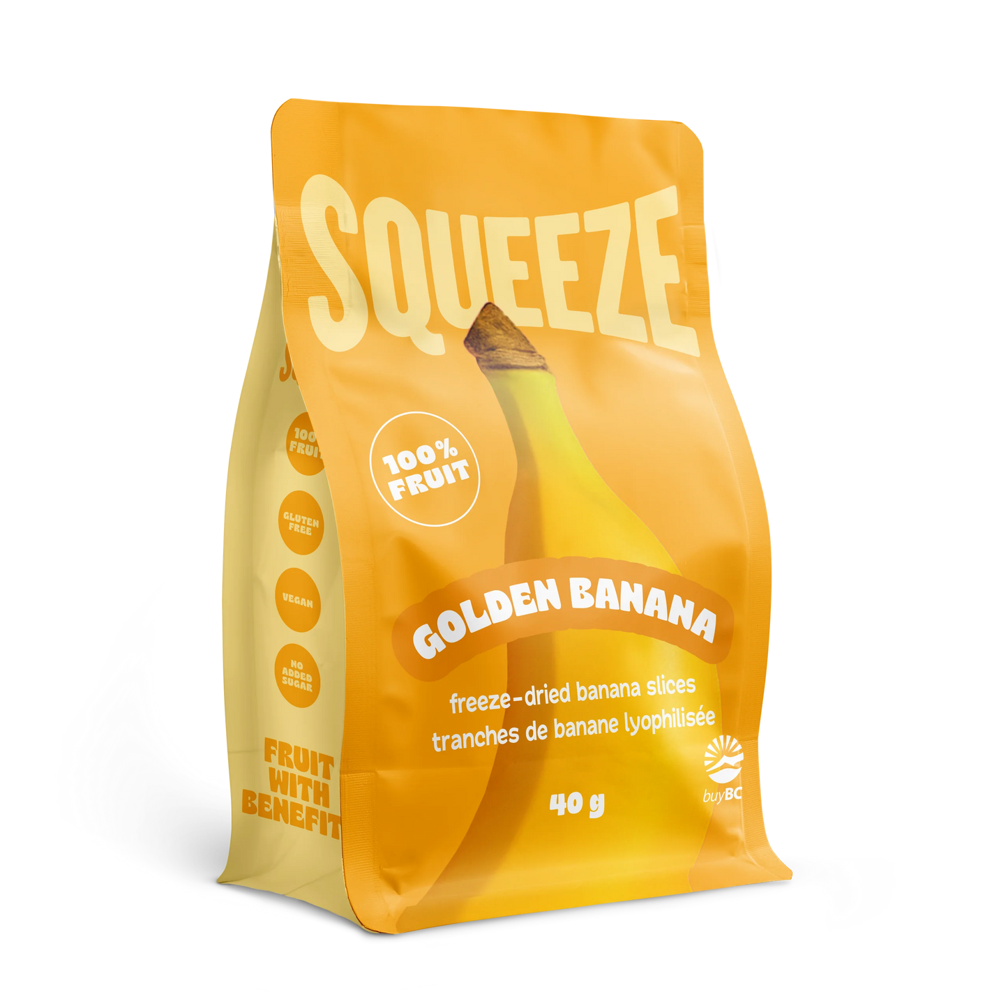 Squeeze Freeze Dried Fruit Golden Banana