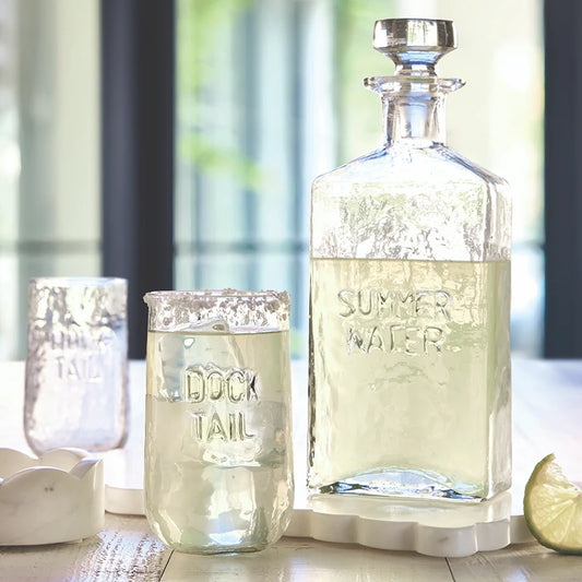 Glass Decanter Summer Water