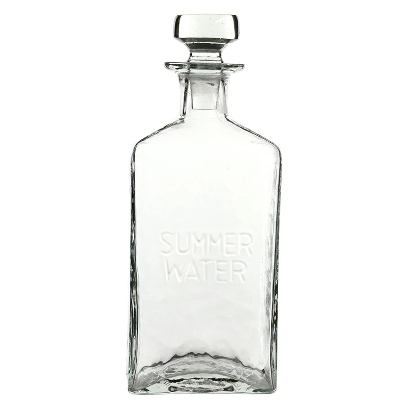 Glass Decanter Summer Water