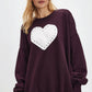 The Laundry Room Rhinestone Heart Jump Jumper