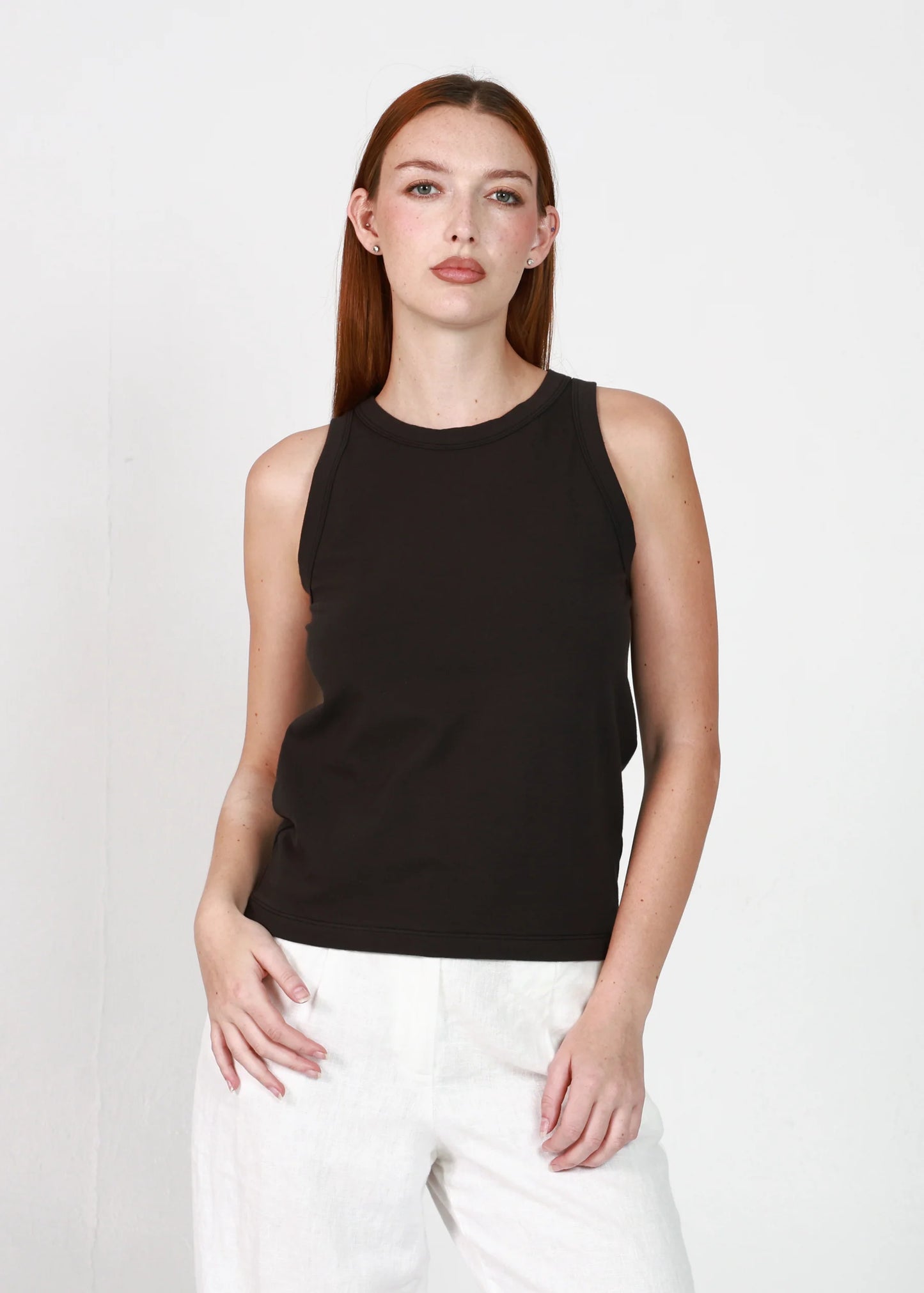 Girl Dangerous High Neck Tank