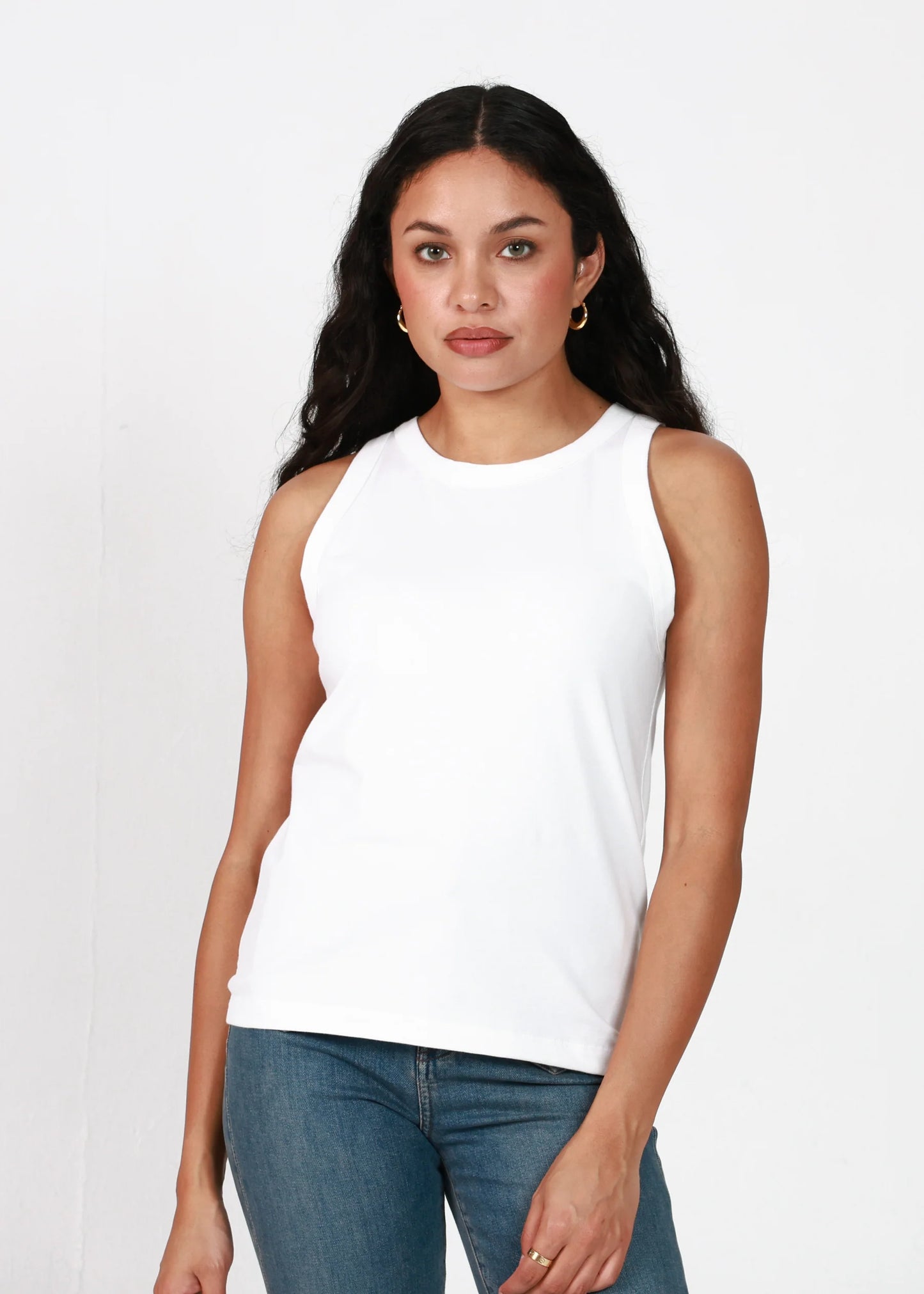 Girl Dangerous High Neck Tank