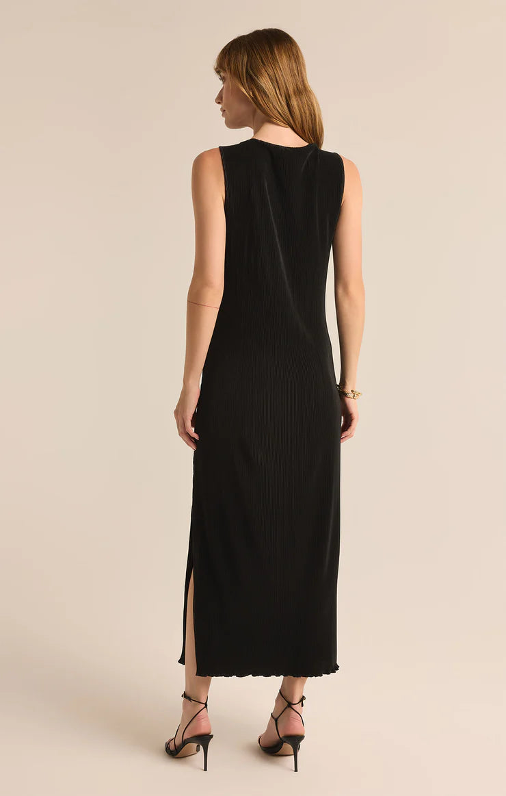 Z Supply Gatsby Plisse Midi Dress