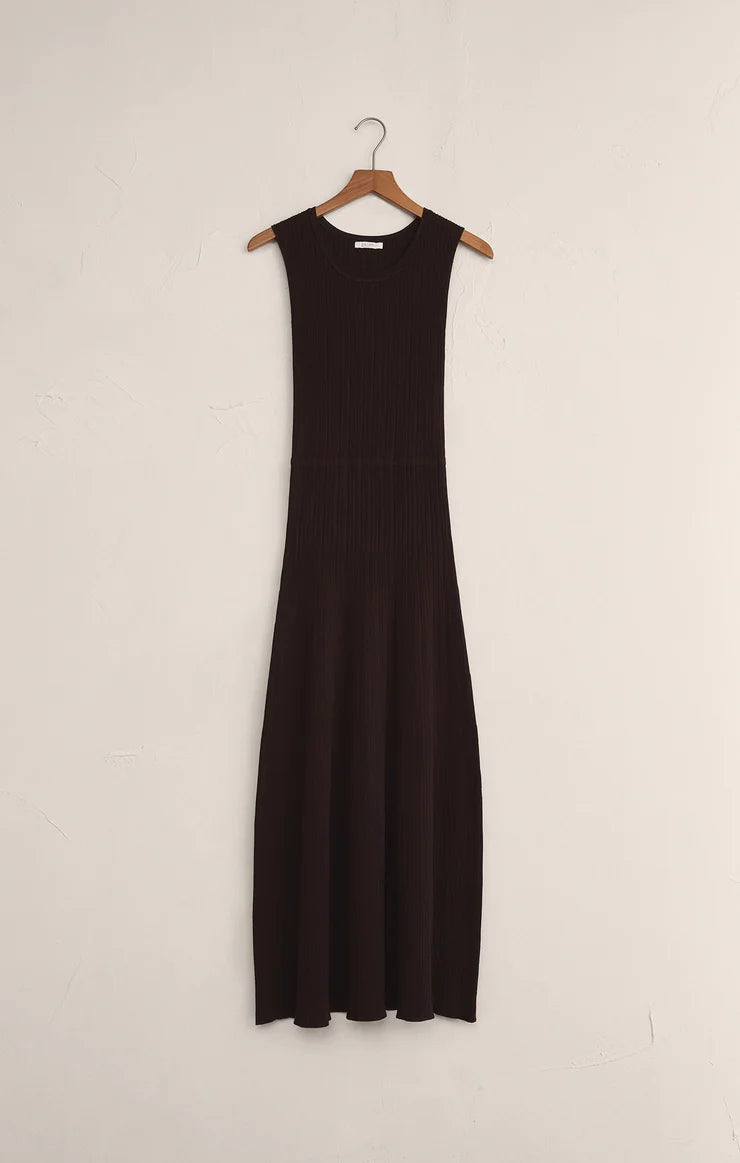 Z Supply Elba Midi Ribbed Sweater Dress