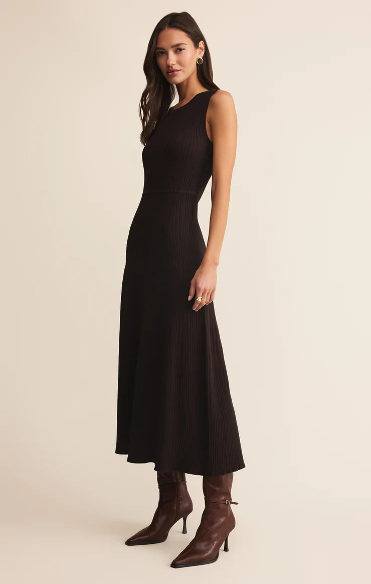 Z Supply Elba Midi Ribbed Sweater Dress