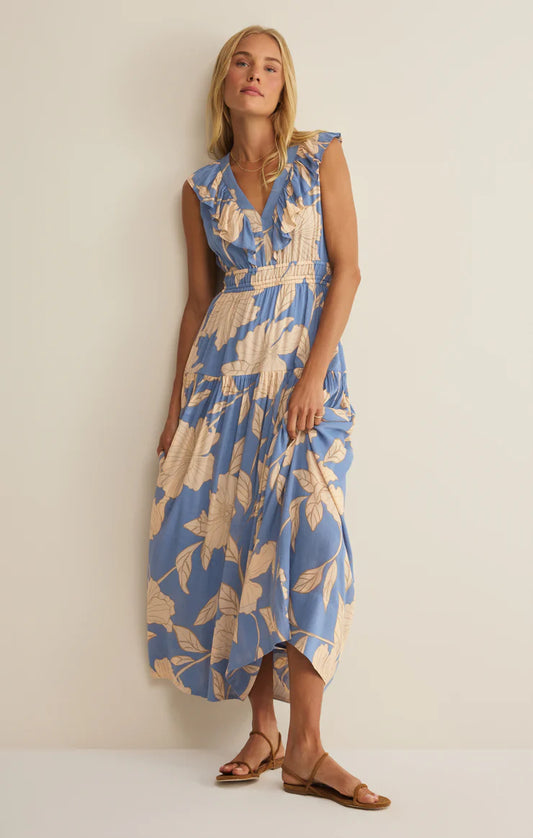 Z Supply Malene Bloom Floral Maxi Dress
