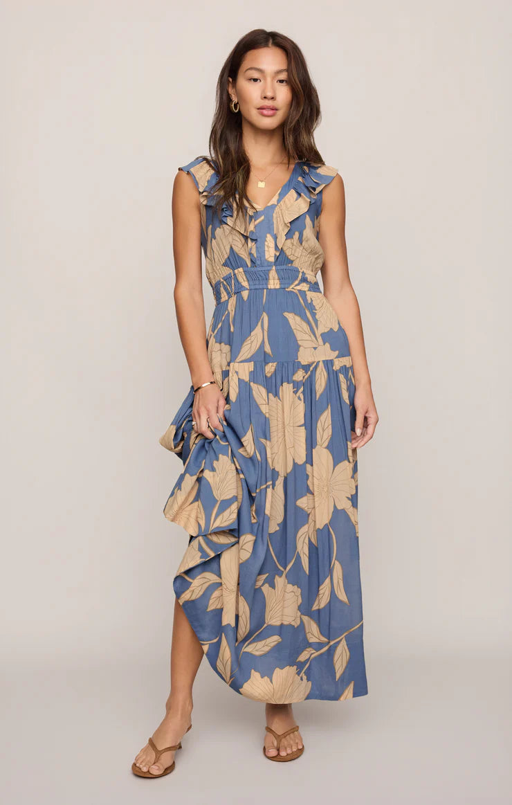 Z Supply Malene Bloom Floral Maxi Dress