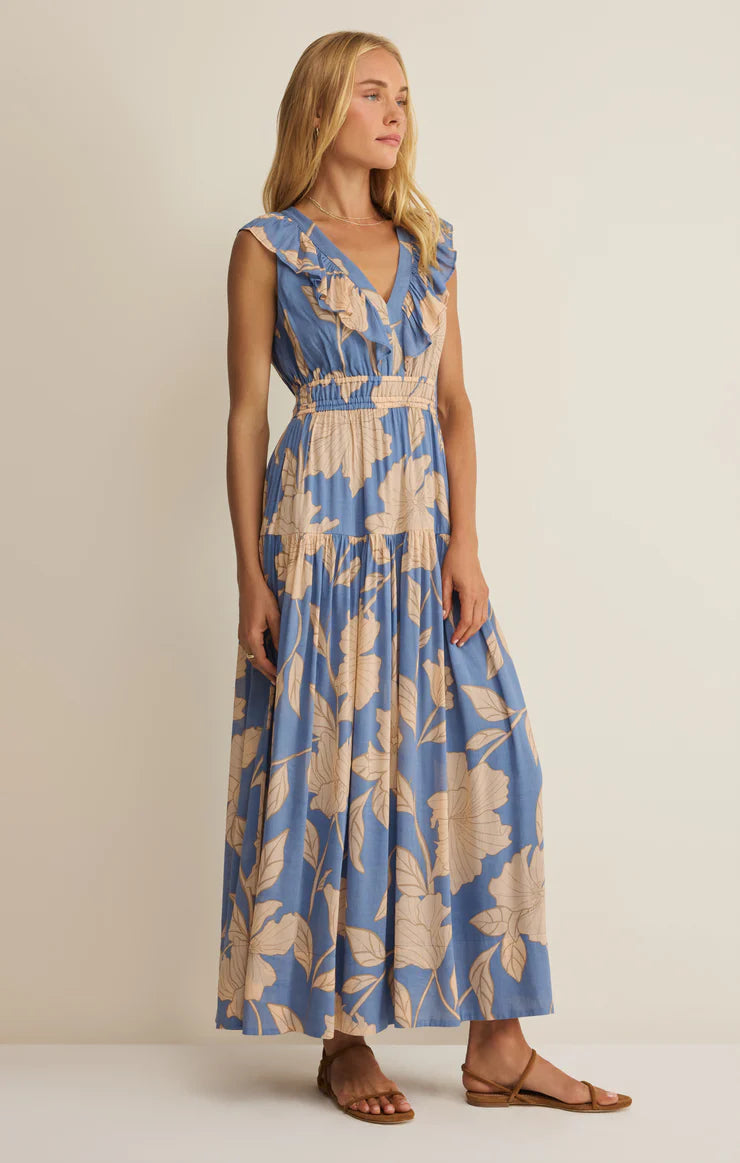 Z Supply Malene Bloom Floral Maxi Dress