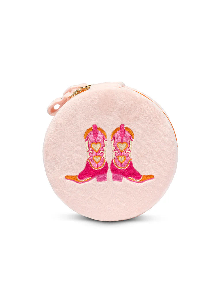 Living Royal Boots Jewelry Zip Case