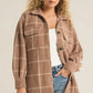 Z Supply Buffalo Plaid Tucker Shirt Jacket
