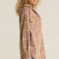 Z Supply Buffalo Plaid Tucker Shirt Jacket