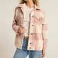Z Supply Preston Knit Plaid Jacket