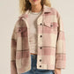 Z Supply Preston Knit Plaid Jacket