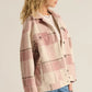 Z Supply Preston Knit Plaid Jacket