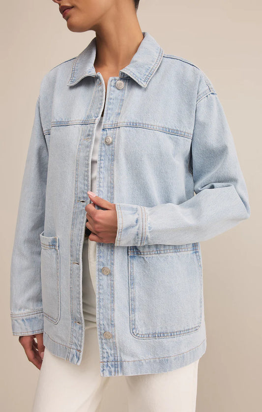 Z Supply On The Road Denim Jacket