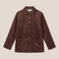Z Supply Decker Faux Suede Chore Coat