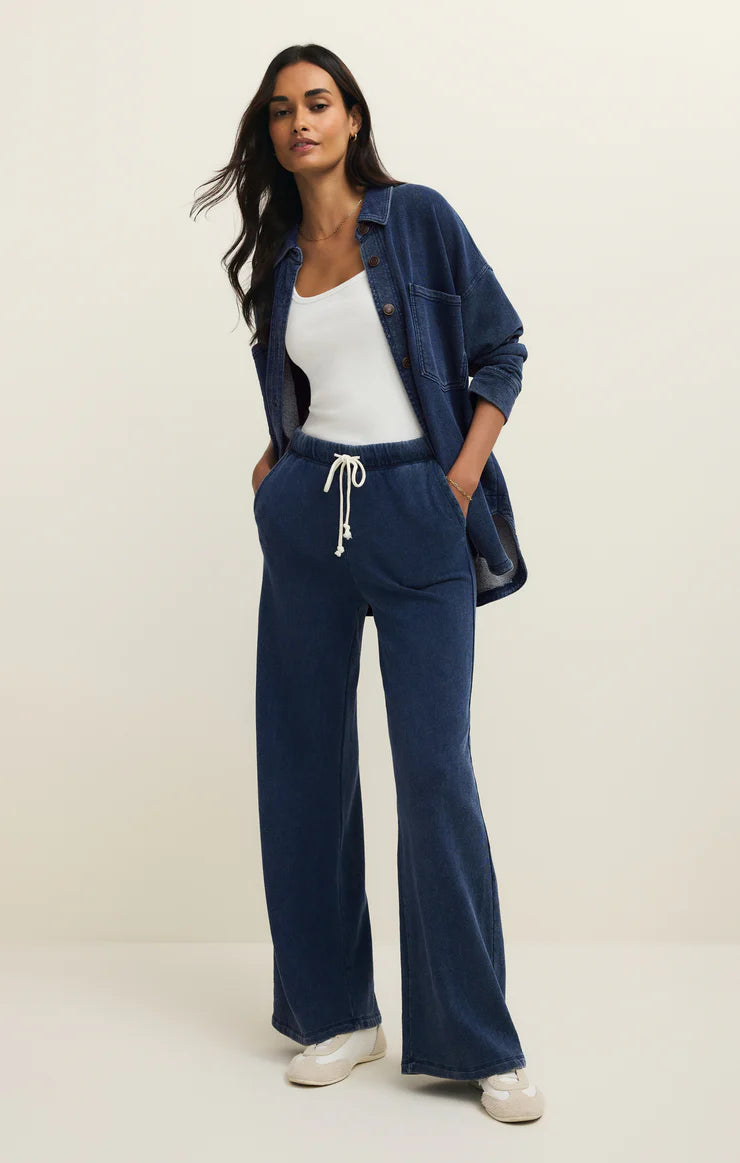 Z Supply All Day Knit Denim Jacket