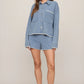 Z Supply All Day Crop Whipstitch Jacket