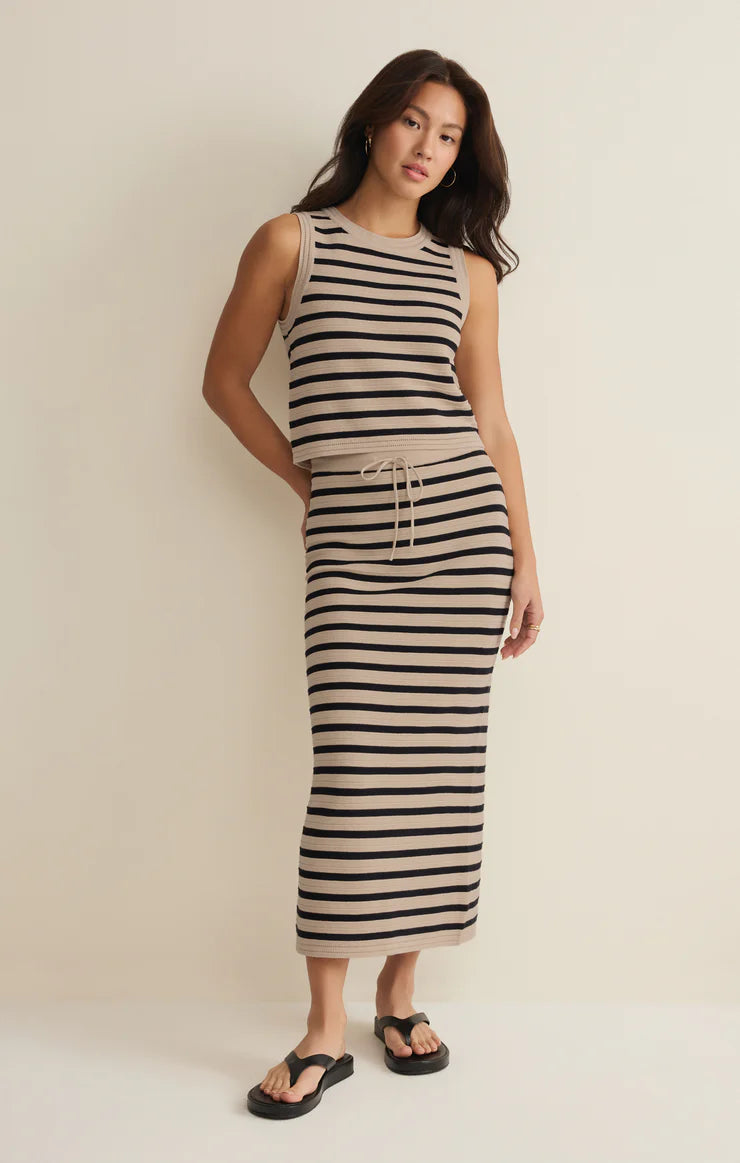 Z Supply Emori Striped Skirt