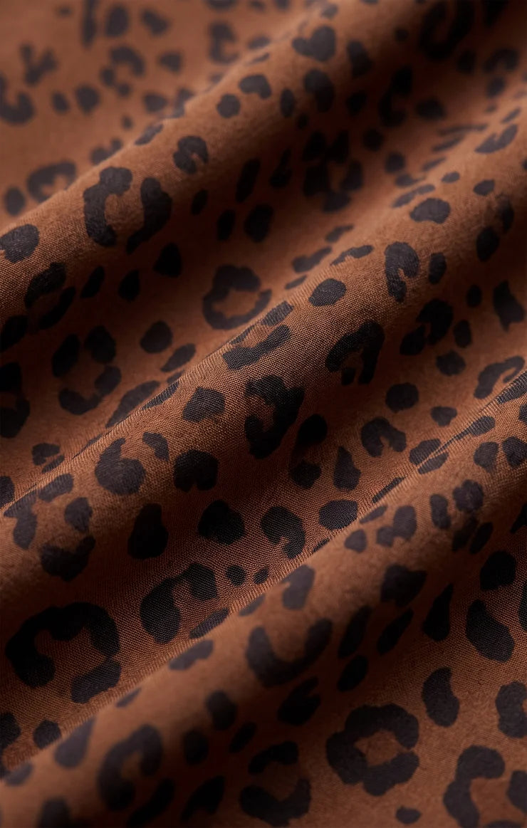 Z Supply Europa Leopard Skirt