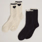 Z Supply Navy Heart Sock 2 Pack