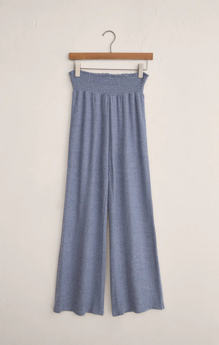Z Supply Dawn Smocked Rib Pant