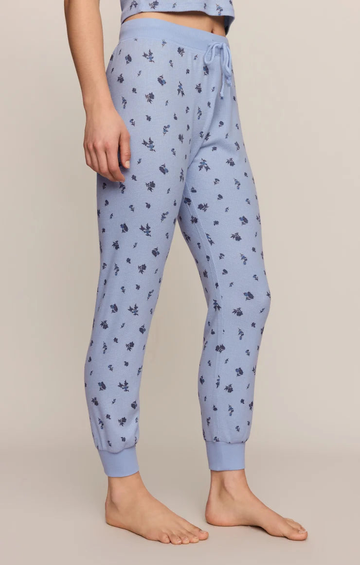 Z Supply Ditsy Floral Thermal Jogger